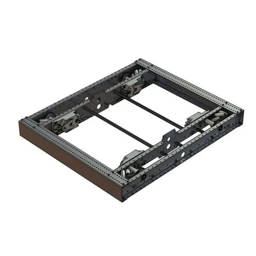 AndyMark AM14U5 ホイールアップグレード 8 ホイールドロップセンター、4 インチ XL パフォーマンスホイール