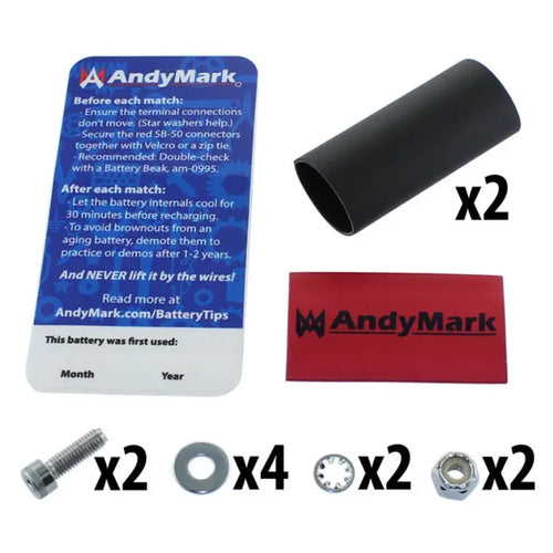 AndyMark バッテリーケーブルハードウェアキット