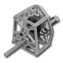 AndyMark EVO シフター am14u ファミリー 六角シャフト、ステージ A 2 ステージ - 06.00:1 比率、ステージ B 2 ステージ - 16.37:1 比率