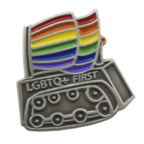 AndyMark LGBTQ+ エナメル ラペルピン