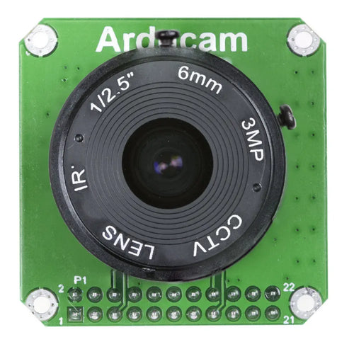 ArduCam 2MP カメラモジュール MT9D111 JPEG出力 (HQレンズ付き)