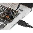 Arducam 2MP OV2311 グローバルシャッタ モノクロUSBカメラ、低歪曲 M12レンズ付き