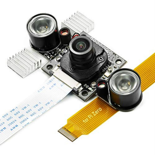 Arducam Raspberry Pi用 5MP OV5647カメラモジュール（ナイトビジョン用赤外LED付き）