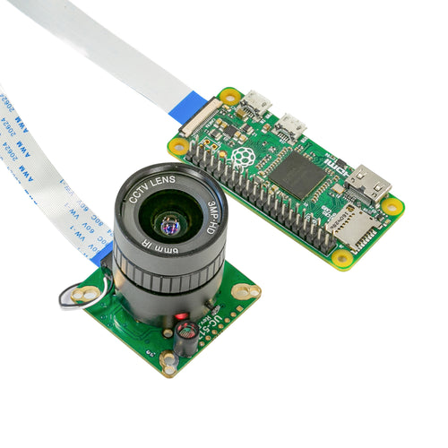 Arducam 12.3MP IMX477 IR-CUT カメラモジュール (Raspberry Pi 用) (6mm CS レンズ)