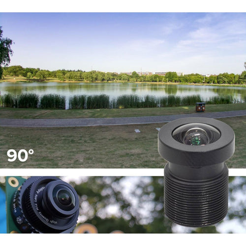 ArduCam HQカメラ用 M12レンズキット 視野角20～180°（6個パック）