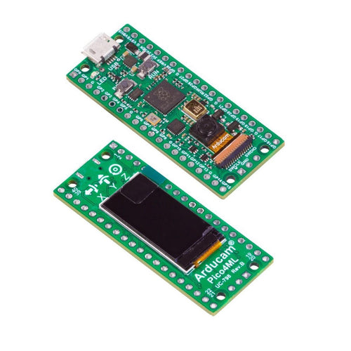 ArduCam Pico4ML TinyML 開発キット RP2040ボード (QVGAカメラ LCD オーディオ リセットボタン付き)