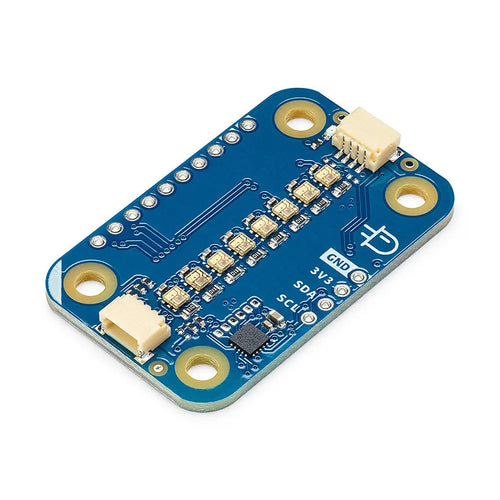 Arduino Modulino Pixels 8 アドレス指定可能RGB LED (LC8822-2020) Qwiicコネクタ付き