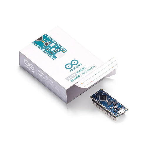 ヘッダ付き Arduino Nano Every マイクロコントローラ