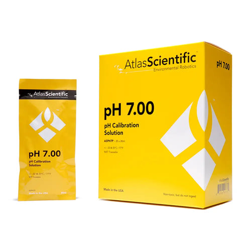 Atlas Scientific pH7.00 校正溶液袋 - 25袋