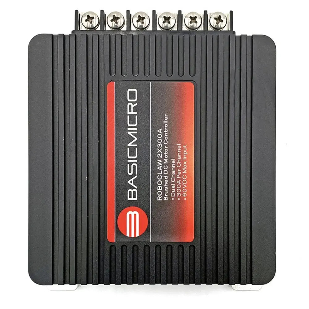 Basicmicro RoboClaw 2x300A、60VDC モータコントローラ