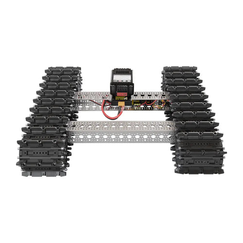Bravo RC タンクトラックシャーシ (グローサパドル 積載量 25 lb (11.4kg) 時速 4 Mile (6.4km))