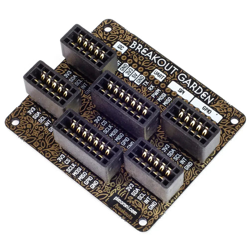 Raspberry Pi用 Breakout Garden (I2C + SPI)