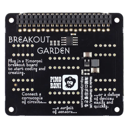 Raspberry Pi用 Breakout Garden (I2C + SPI)