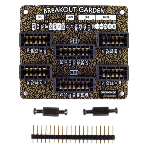 Raspberry Pi用 Breakout Garden (I2C + SPI)