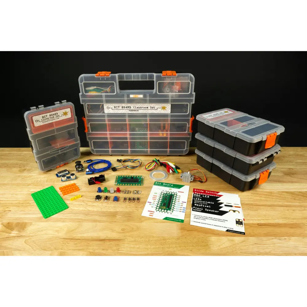 Crazy Circuits 教室セット：Bit Board (Micro:bitなし、10個パック)