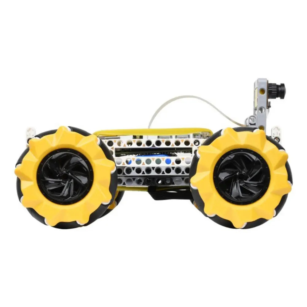 BuildMecar スマートビルディング ブロック ロボットキット-B、メカナム、5MPカメラ付き