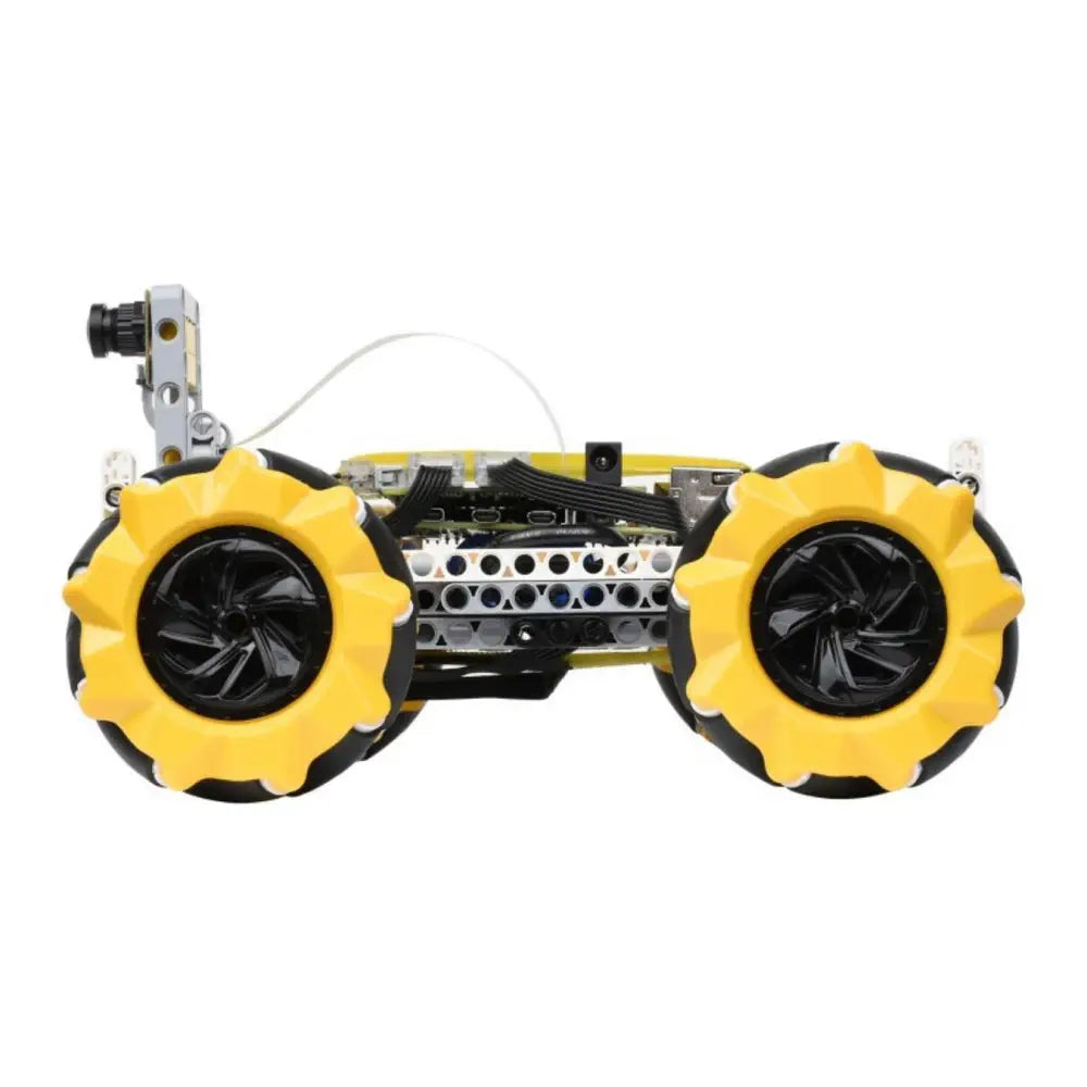 BuildMecar スマートビルディング ブロック ロボットキット-B、メカナム、5MPカメラ付き