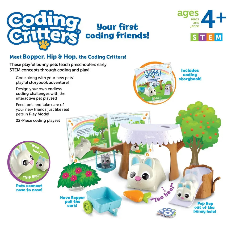 Coding Critters® Bopper、Hip & Hop