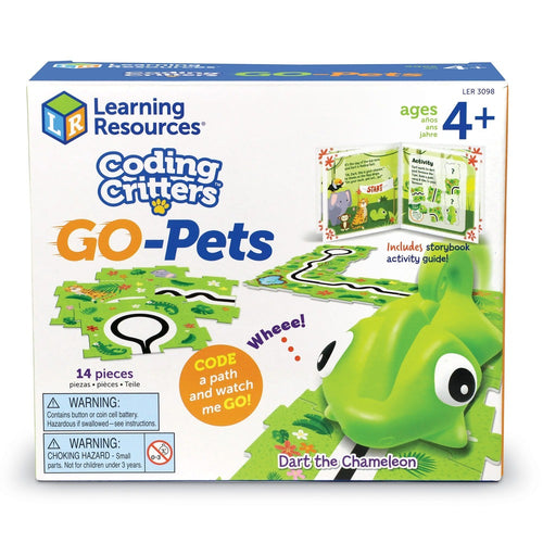 Coding Critters® Go-Pets：ダーツ ザ カメレオン