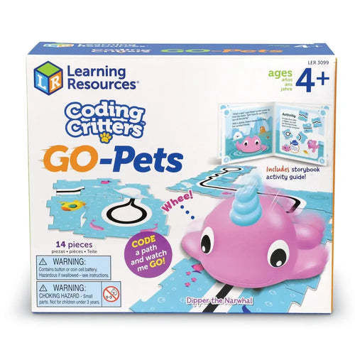 Coding Critters® Go-Pets：一角鯨のディッパ