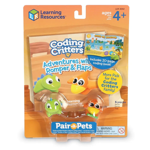 Coding Critters® Pair-a-Pets：Romper と Flapsの冒険