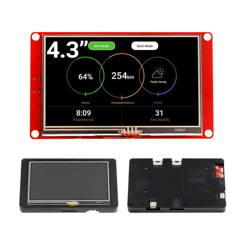 CrowPanel 4.3 Inch 480 x 272 HMI タッチディスプレイ Wi-Fi BLE