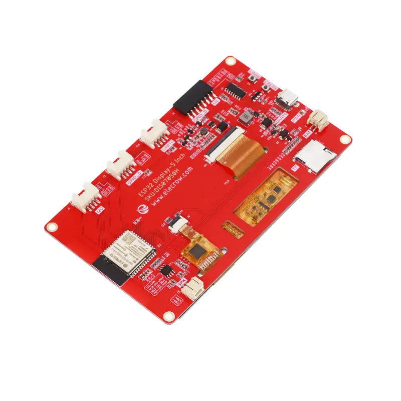 CrowPanel 5 Inch 800 x 480 HMI タッチディスプレイ Wi-Fi BLE