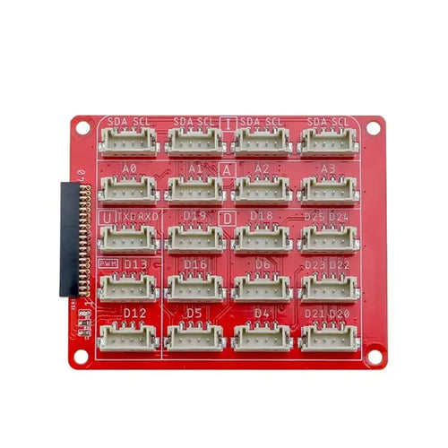 CrowPi L ベース シールド (GPIO インタフェース および ADCチップオンボード (MCP3008) 搭載）