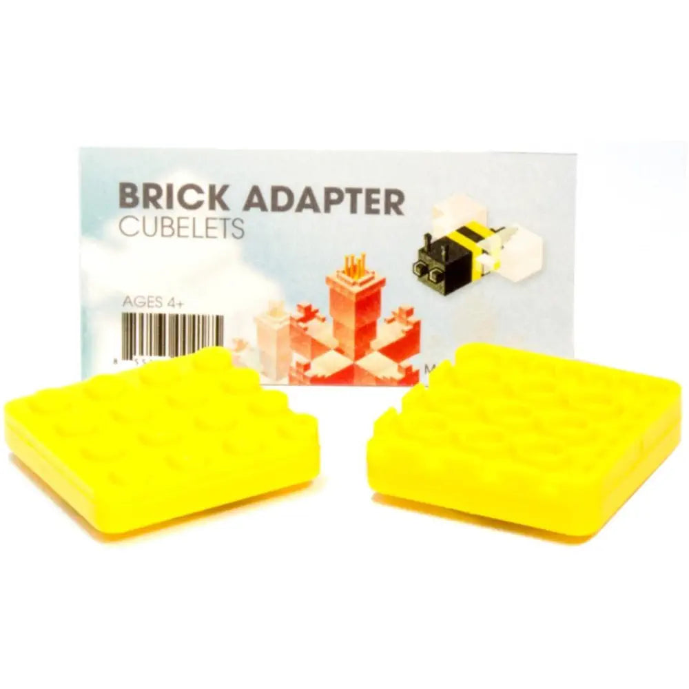 Cubeletsブロックアダプタ4個入り（LEGOブロック対応）