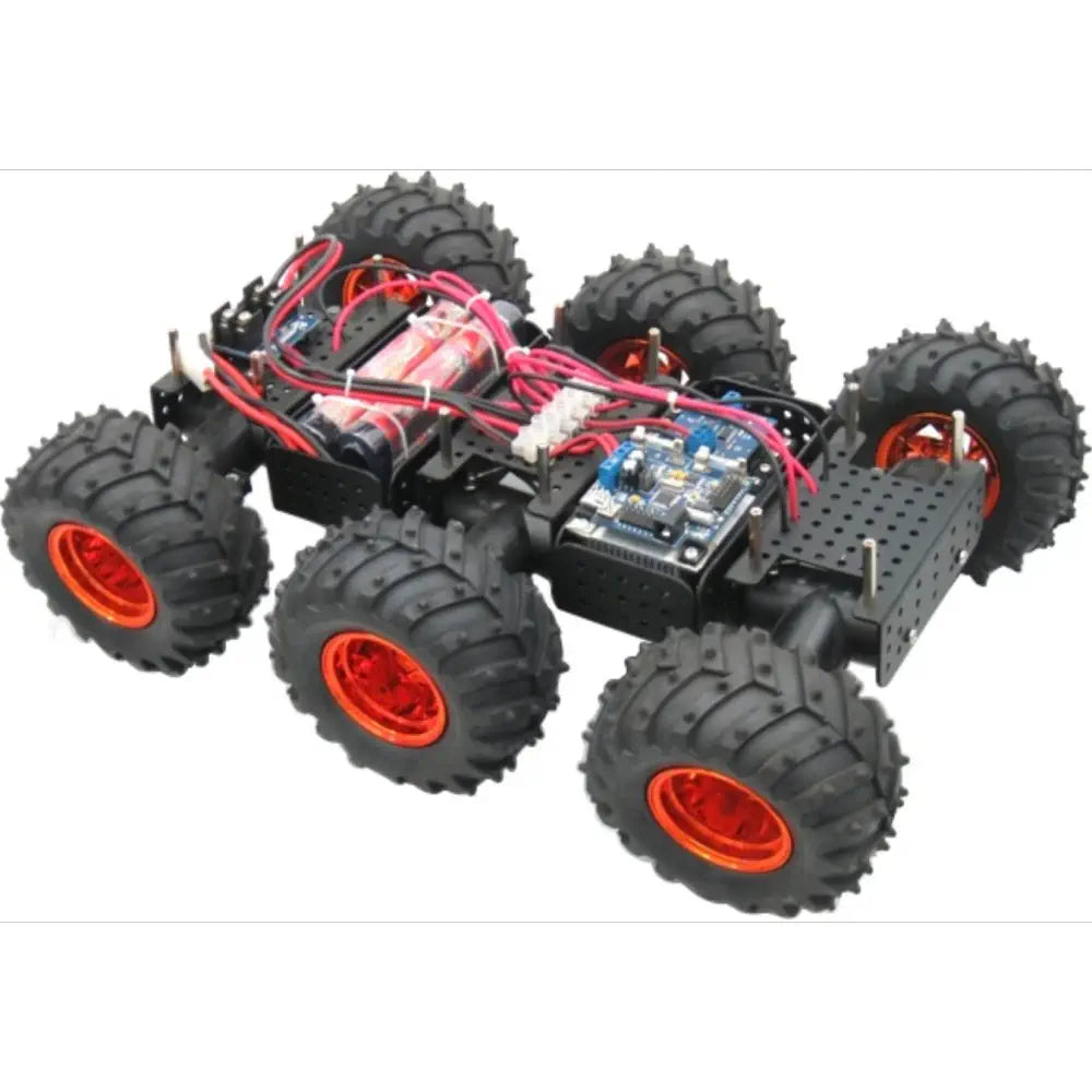 Dagu Wild Thumper 6WD オールテレーンタイヤシャーシ (黒色 75:1)