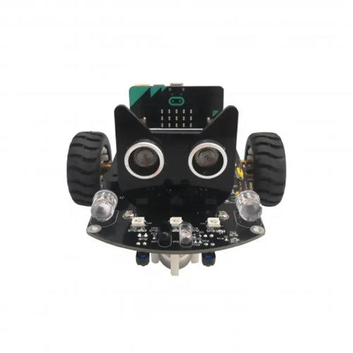 Dagu Micro:bit スマートカーキャット用 拡張ボード (アプリ / コース / リモコン / バッテリー付き micro:bitなし)