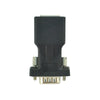 DB9メス - RJ45 メス アダプタ