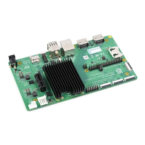 Waveshare Raspberry Pi CM4用アルミヒートシンク ノッチアンテナ付き