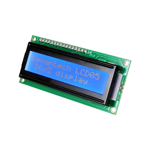 Devantech LCD05 16 x 2 ディスプレイ (青)