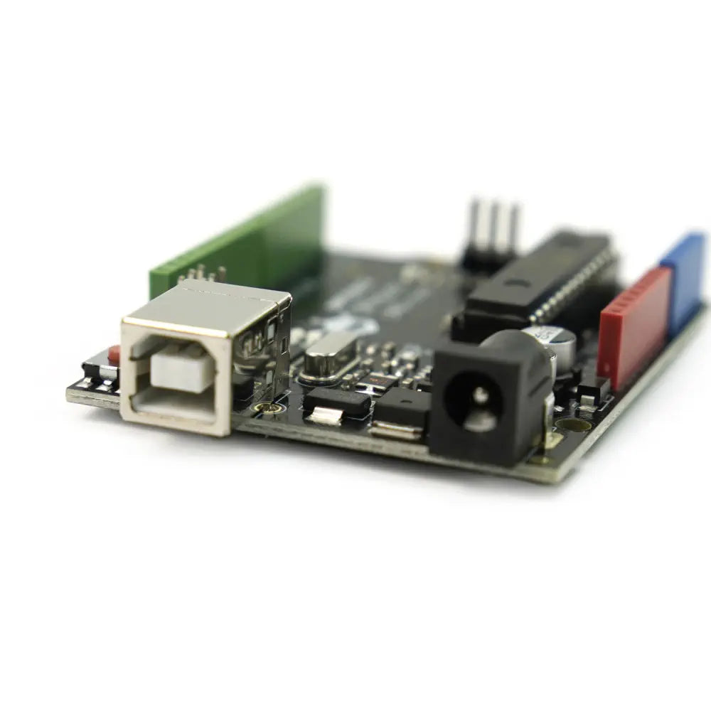 DFRduino UNO R3 IO拡張シールド・USB A～Bケーブル