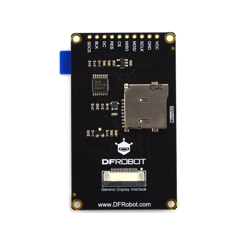 DFRobot 2 inch 320 x 240 IPS TFT LCDディスプレイ MicroSDカード・ブレイクアウト付き