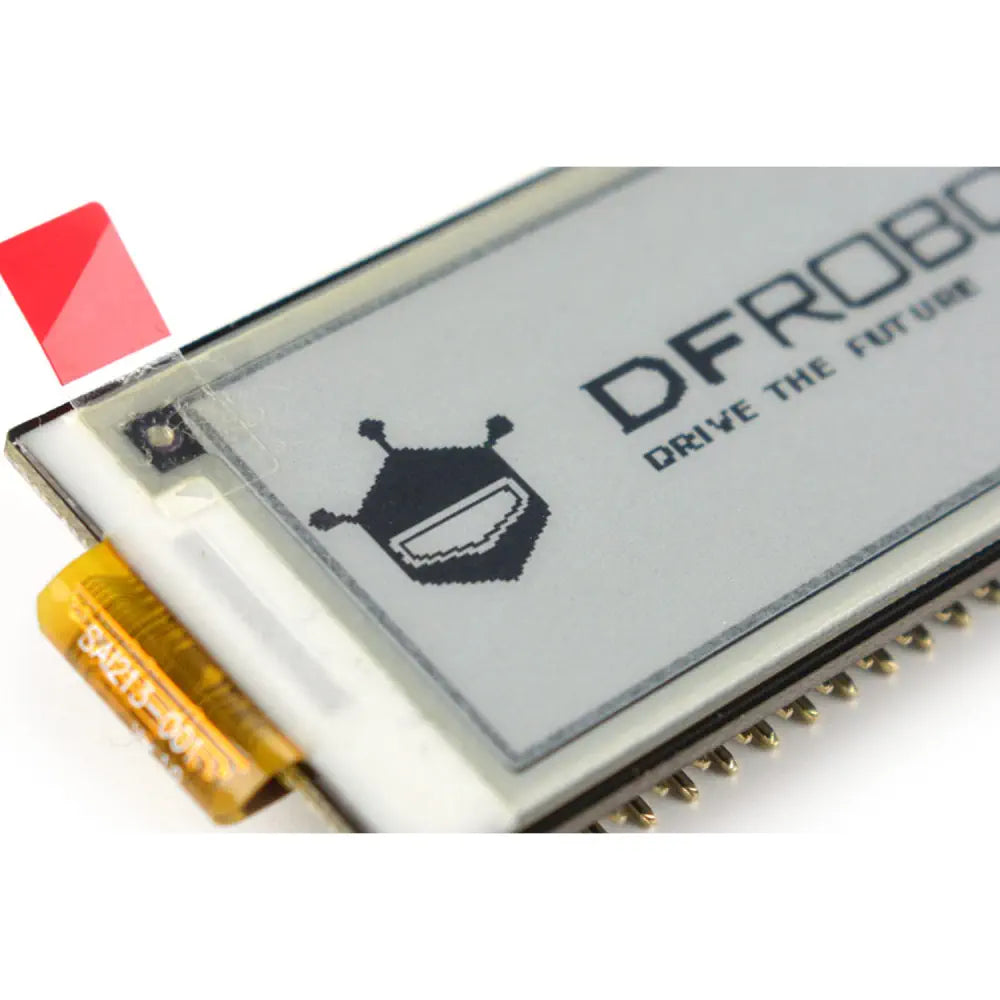 DFRobot 2.13インチ E-Ink ディスプレイ モジュール (Raspberry Pi 4B/3B+/Zero W 用)