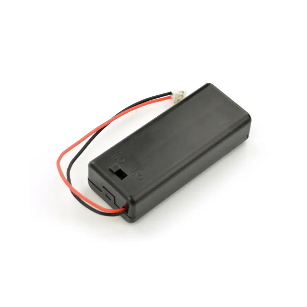 DFRobot 2xAAA バッテリーホルダー (カバーと電源スイッチ付き)