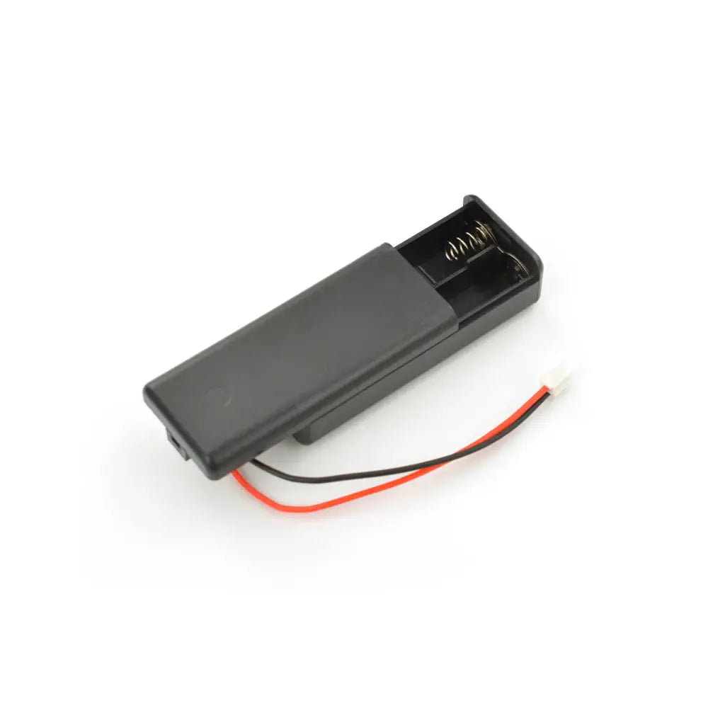 DFRobot 2xAAA バッテリーホルダー (カバーと電源スイッチ付き)