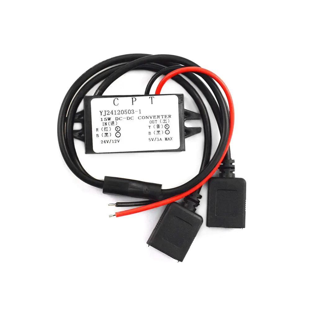 DFRobot 5V 3A デュアルUSB 降圧バックコンバータモジュール