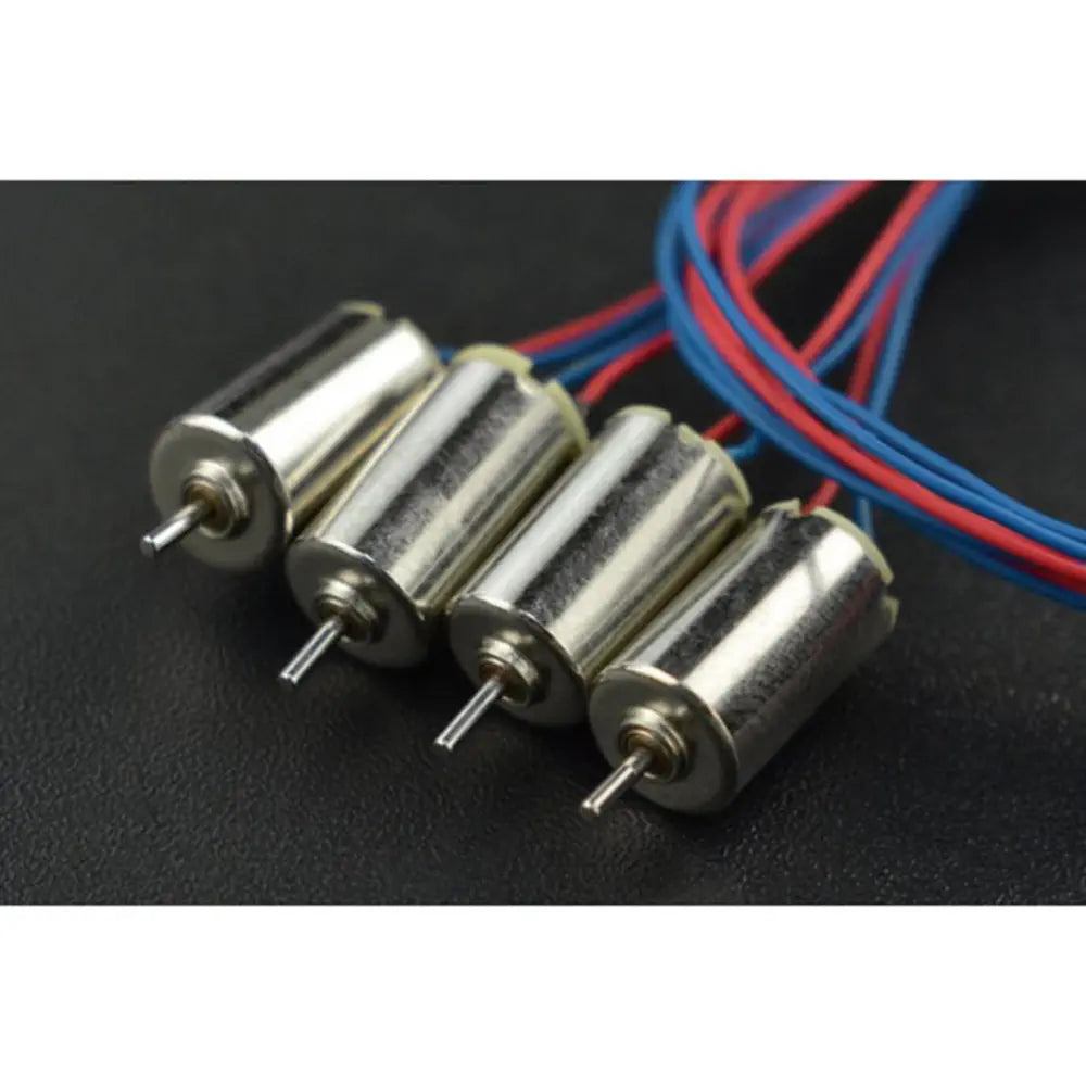 DFRobot コアレスマイクロモータ 6 x 10mm（4個）