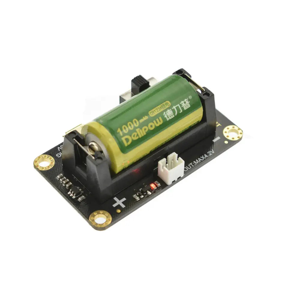 DFRobot CR123A マイクロ用リチウムイオン電池ホルダー: Maqueen