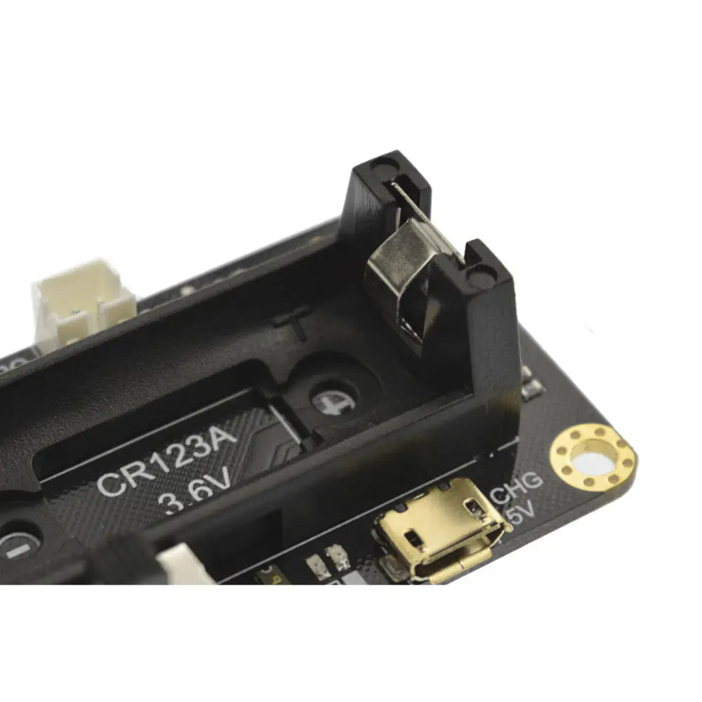 DFRobot CR123A マイクロ用リチウムイオン電池ホルダー: Maqueen