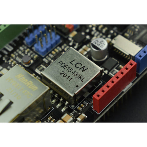 DFRobot Arduino用 イーサネット および  PoEシールド - W5500チップセット