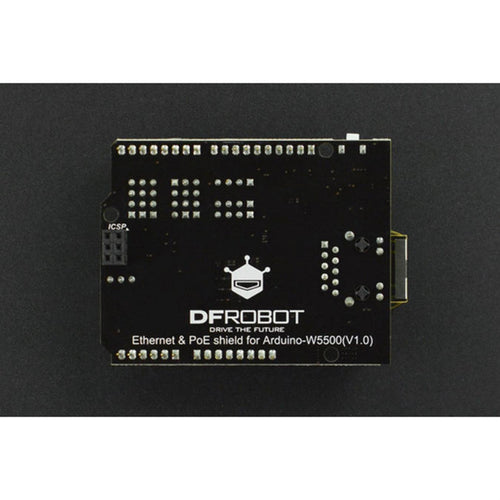 DFRobot Arduino用 イーサネット および  PoEシールド - W5500チップセット