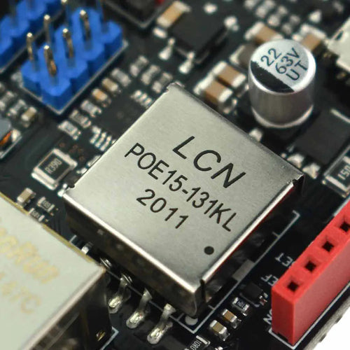 DFRobot Arduino用 イーサネット および  PoEシールド - W5500チップセット