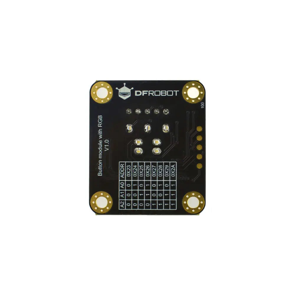 DFRobot Gravity I2C RGB LED カラーボタンモジュール