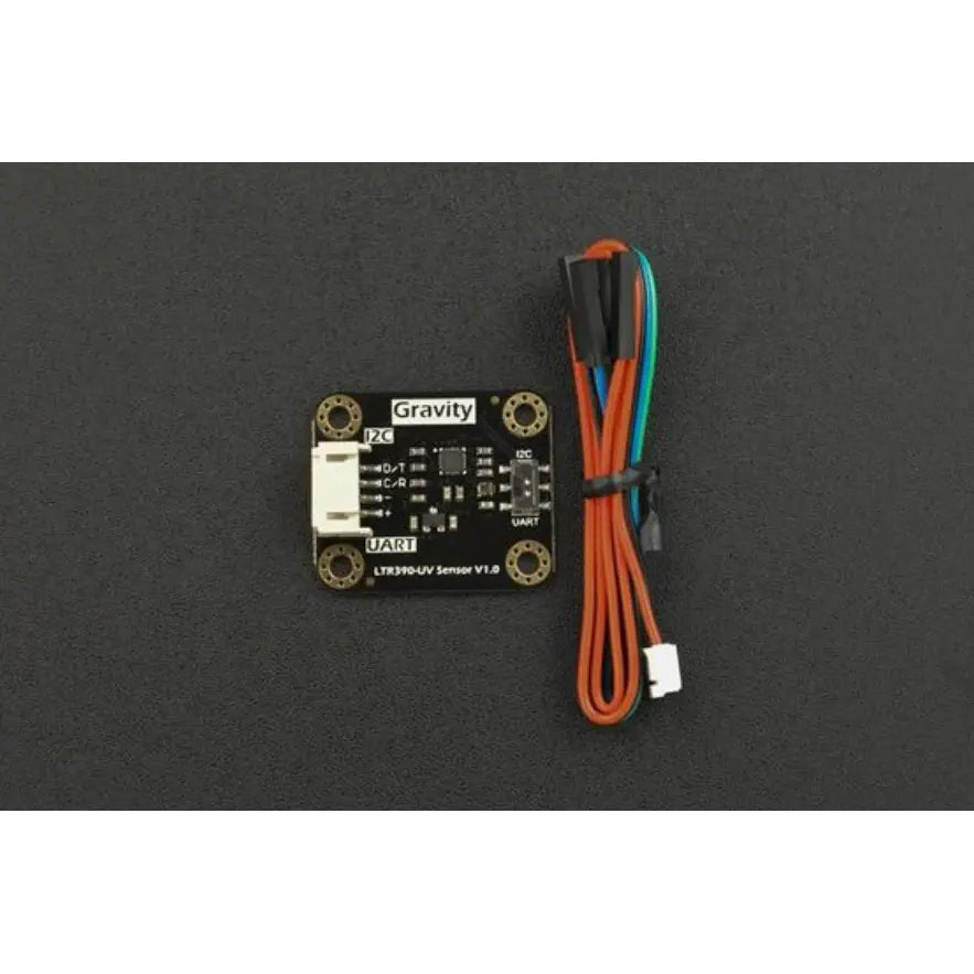 DFRobot Gravity：LTR390 UV光センサ (280～430nm) - I2C ＆ UART