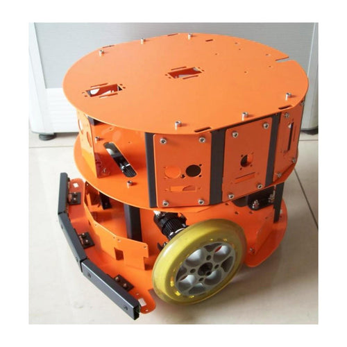 センサとマイクロ・コントローラ装備のDFRobot HCR移動ロボットキット