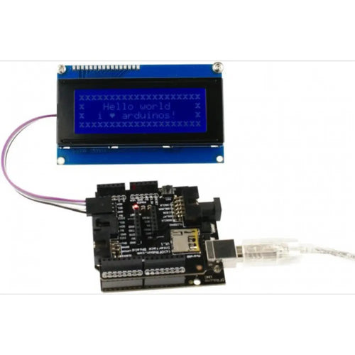 DFRobot I2C / TWI 4x20 LCDモジュール